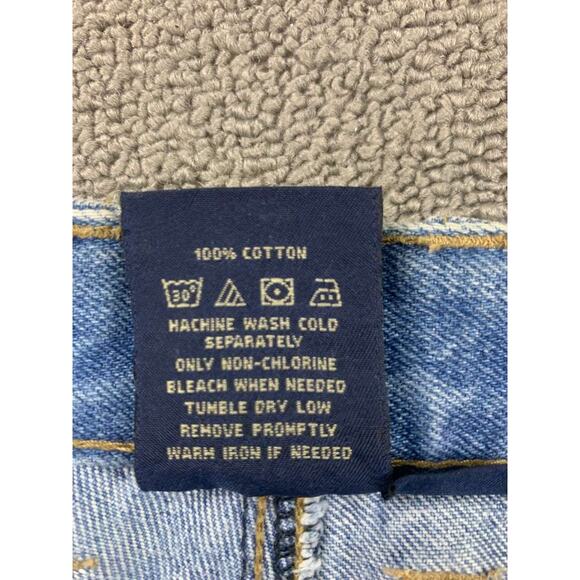 Vintage Smith's Workwear Jeans 1906 38x30 Blue Washed Denim Premium Denim Pocket - Picture 9 of 10